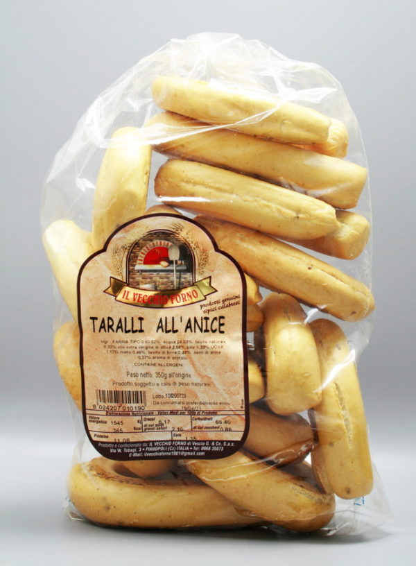 Taralli all'anice